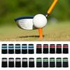Black 20x13.8x9.3mm Golf Sleeve Ferrules Replacement Plastic Golf Club Shafts Accessory Kit Tip Size 0.370 Golf Ferrules