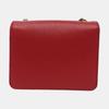 [Pre-Owned] Gold Double G Chain Shoulder Strap Crossbody Accordion Bag - Very Good #TR5919