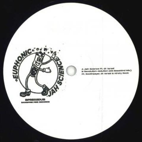 10-дюймовая пластинка EUPHONIC - Jah Science / Revolution-Solution ( BPRE02DUB Баноффи Паи 2021 Великобритания Танцевальная и Электронная