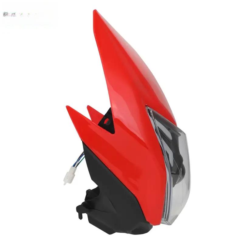 New Headlight Motorcycles Accessories LED Headlamp PP Head Lamp Light Plastic For HONDA XR150L XR 150L Dirt Pit Bike Moto Parts