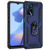 For Oppo A16 6.52" Case Luxury Armor Magentic Metal Ring Phone Case for Oppo A16s A 16 S OppoA16 CPH2269 Stand Holder Back Cover