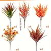 20PCS UV-Resistant Artificial Fall Flowers Outdoor/Indoor - Low-Maintenance Fall Decorations, Fall Decorations for Home