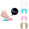 DYS 1 Pair Shock-absorbing Silicone Orthopedic Foot Arch Support Insoles Shoes Pad