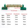 Connection Terminal Copper Screw Terminal Block Distribution Box Connection Copper Terminal Blocks