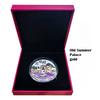 Commemorative medals for Beijing tourist attractions, Forbidden City, Great Wall, Yuanmingyuan, Temple of Heaven, color printed commemorative coins