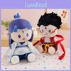 Adorable Nezha And Ao Bing Plush Doll Set Featuring Soft Pp Cotton Stuffing For Collectors