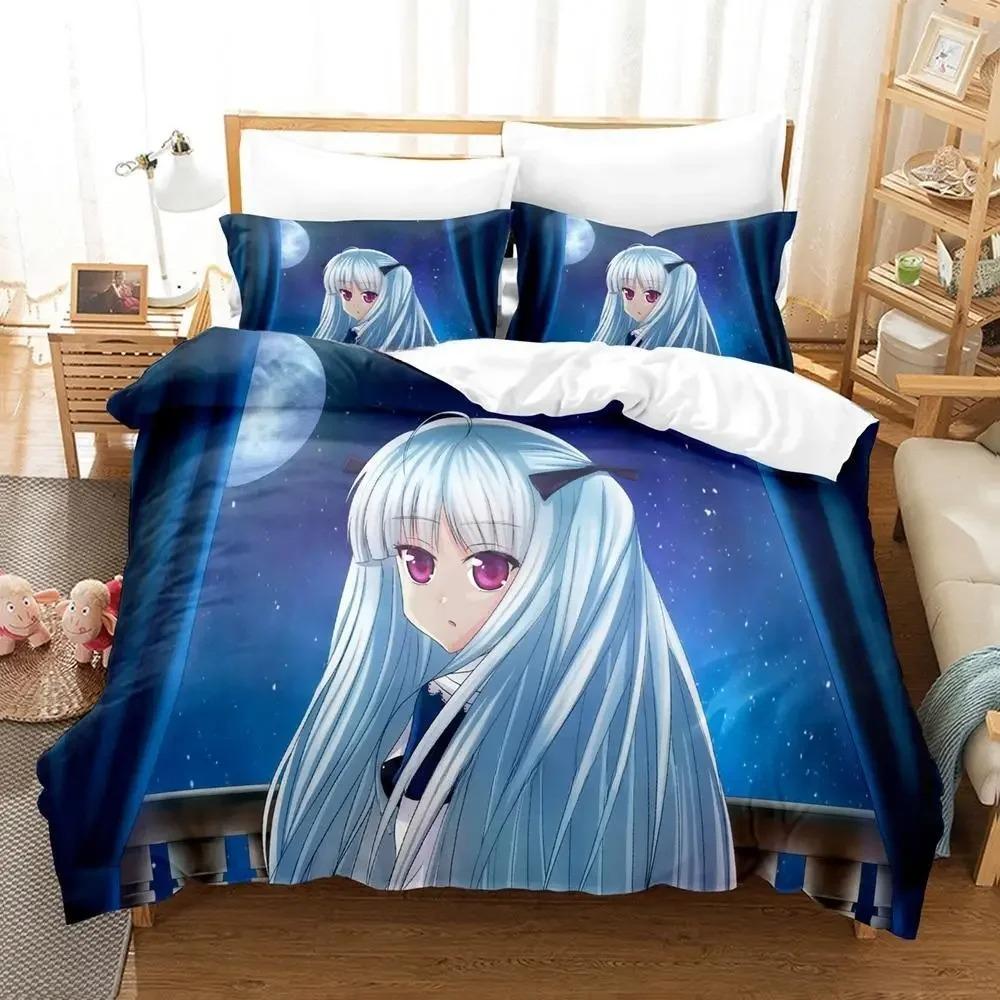 Anime Absolute Duo Bedding Set,Duvet Cover Comforter Bed Set Quilt Cover Pillowcase,King Queen Twin Size Boys Girls Adultse