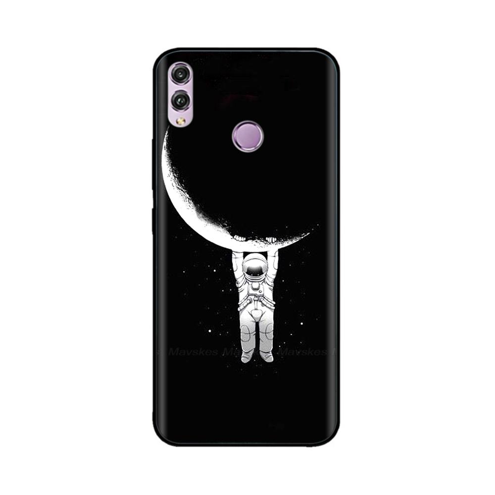 Чехол для Huawei Honor 8X Силиконовый Мягкий ТПУ Мультяшный Расписной Задняя Крышка Чехол для Телефона для Huawei Honor 8X 8 X Honor8x Чехлы Бампер