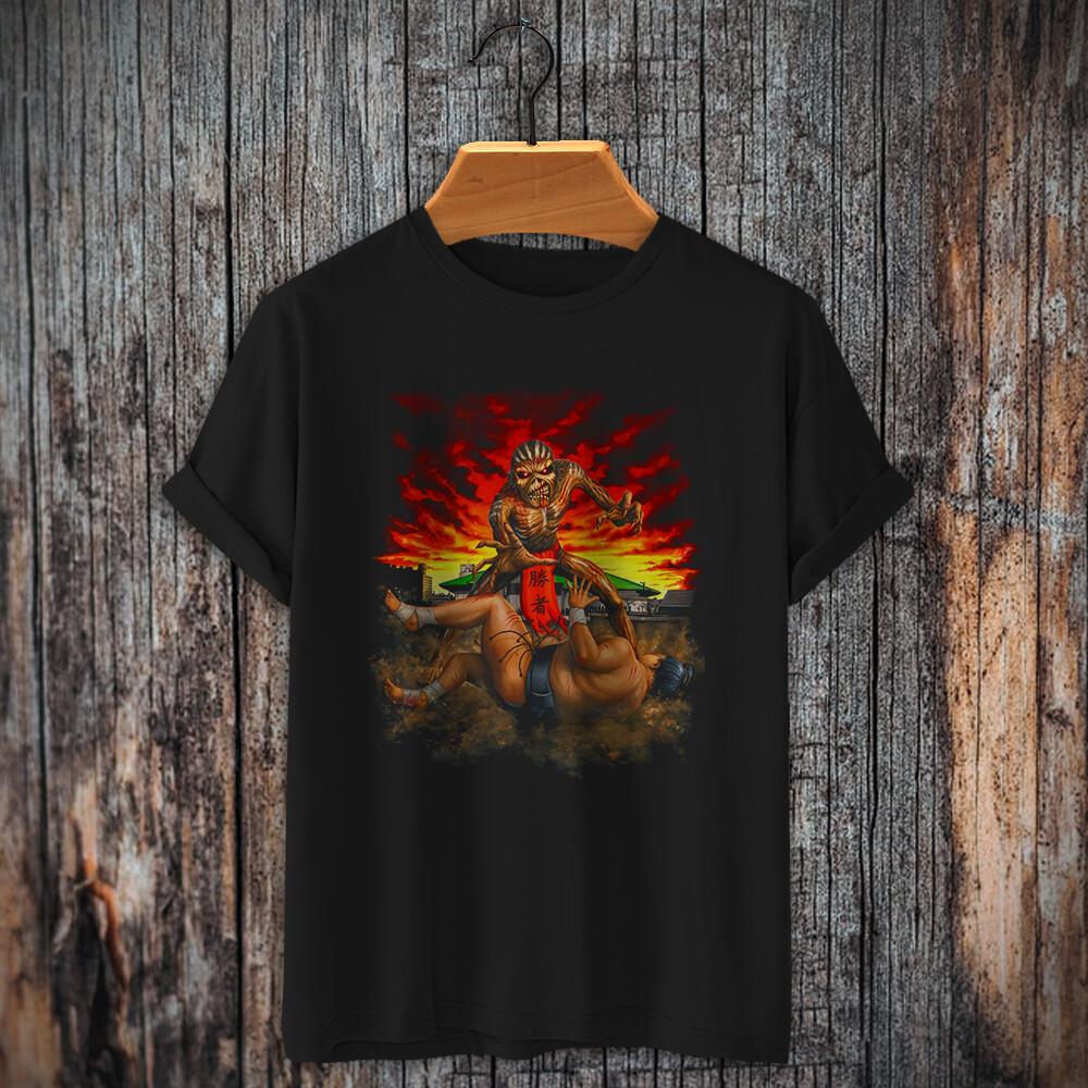Vintage Sumo Japan Event Steve Harris Dave Murray Dickinson T-Shirt Unisex T-Shirt