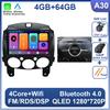Android 14 Car Radio Multimedia Player For MAZDA 2 Mazda2 2007 2008 2009 2010 2011 2012 2013 2014 GPS Navigation 2DIN Carplay 4G