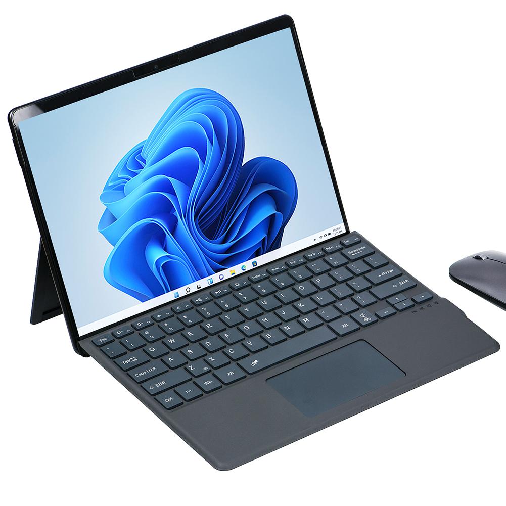 Magnetic Keyboard for Surface Pro 11/10/9/8/X Slim Bluetooth Wireless Keyboard With Touch Pad, Pen Slot, Backlight,Type C Charge