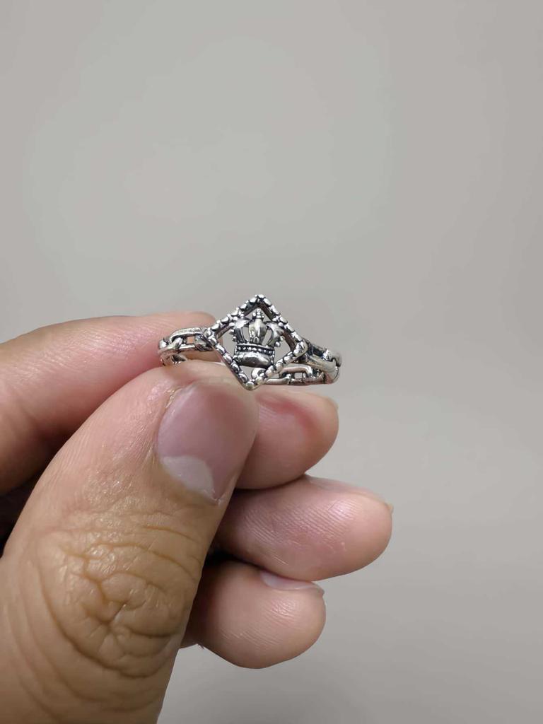 Готические Изысканные Резные Древние Серебряные Кольца из Нержавеющей Стали Змея Корона Кот С Регулируемым Открытием для Женщин Мужчин Хэллоуин Украшения