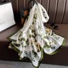 Women's New High End Silk Spring and Autumn Summer Versatile Shawl Thin Sun Protection Neck Protection Fashionable Scarf