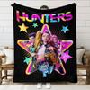 1 шт. Фланелевое одеяло k-pop De mon Hunters Hun-trix Одеяло Качество Мягкое Теплое Плед Зима Детское Диван Кровать Пушистое Покрывало