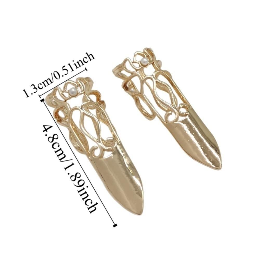 5/10pcs Zinc Zinc Alloy Nail Accessories Adjustable Styling Armor Set Fashion Nail Rings  Themed Parties