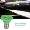 1Pc 1/4" Quick Connect Garden High Pressure Washer Spray Nozzle 0 15 25 40 60 Degree Watering Soap Nozzle Tip Garden Cleaning