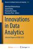 The Innovations In Data Analytics : Selected Papers of ICIDA 2022 Book