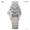 Analog Watch Solar Rechargeable Metal Band Silver [Clefer] Men's AV-AM284-BKS