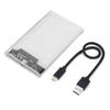 2.5 Inch HDD Case SATA To USB3.1 8TB External Hard Drive Case 10 Gbps 8TB SSD Box USB3.0 To Type-C Transparent Hard Disk Box