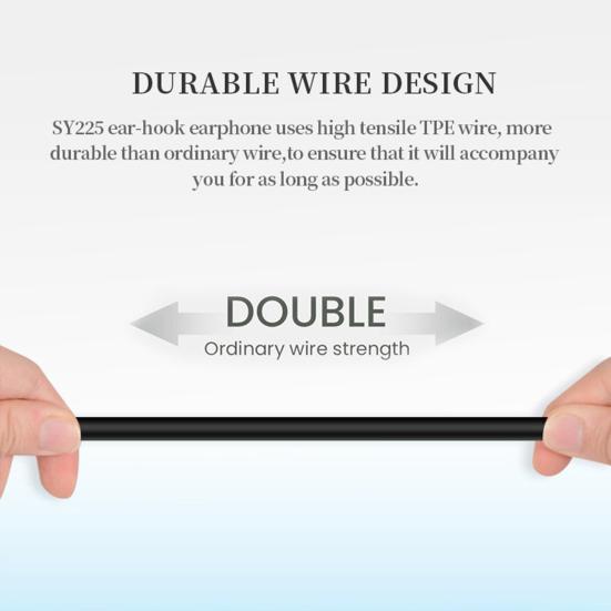 Wired Earpiece Universal HiFi Sound Effect Wide Compatibility Convenient 3.5mm Conference Earphone Stereo for Simultaneous Interpretation
