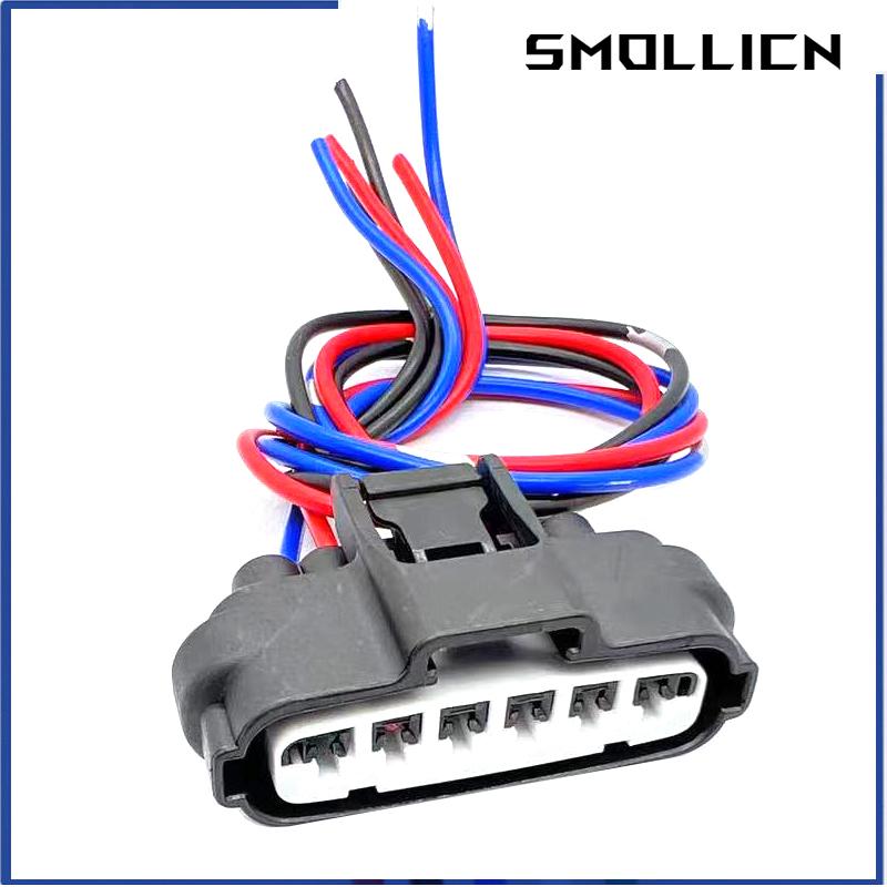 1 Set 6 Pin 90980-11858 Automobile Engine Damper Connector Fuel Accelerator Pedal Plug for Toyota Mitsubishi