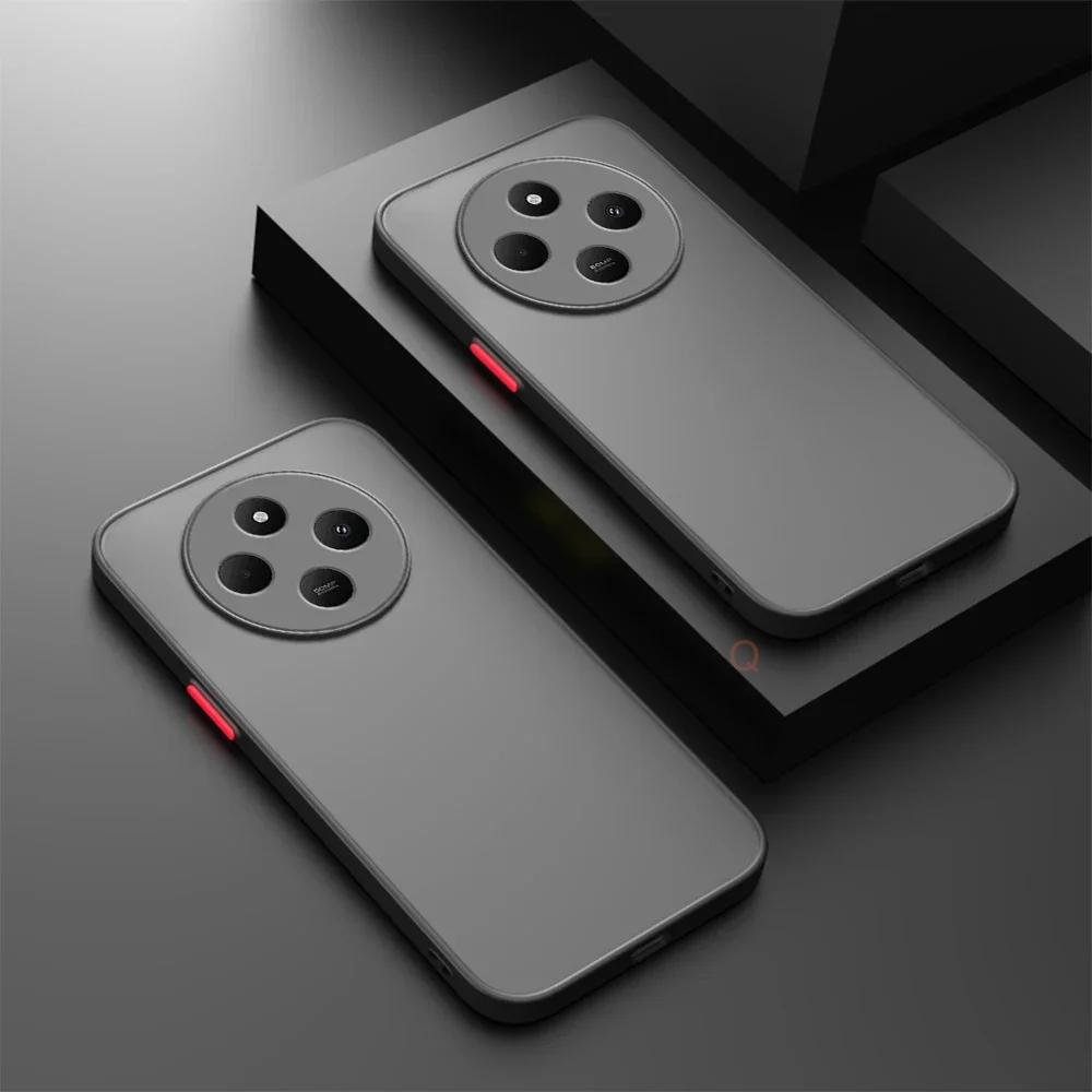 Reno12f S Matte Translucent Hard Case For Oppo Reno 12 F Reno12 Fs 4g 12f 12fs g Silicone Frosted Protect Back Cover Reno12fs