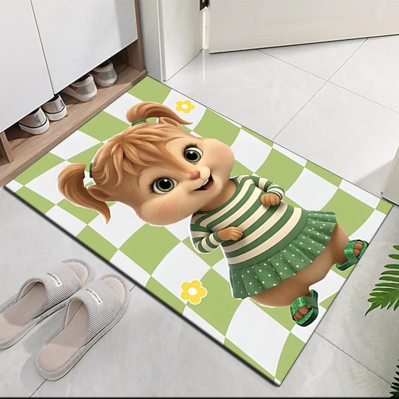 Alvin and the Chipmunks Printed Carpetrugfor Office Chair Living Room Bedroom Kitchen Room Decor Gifts