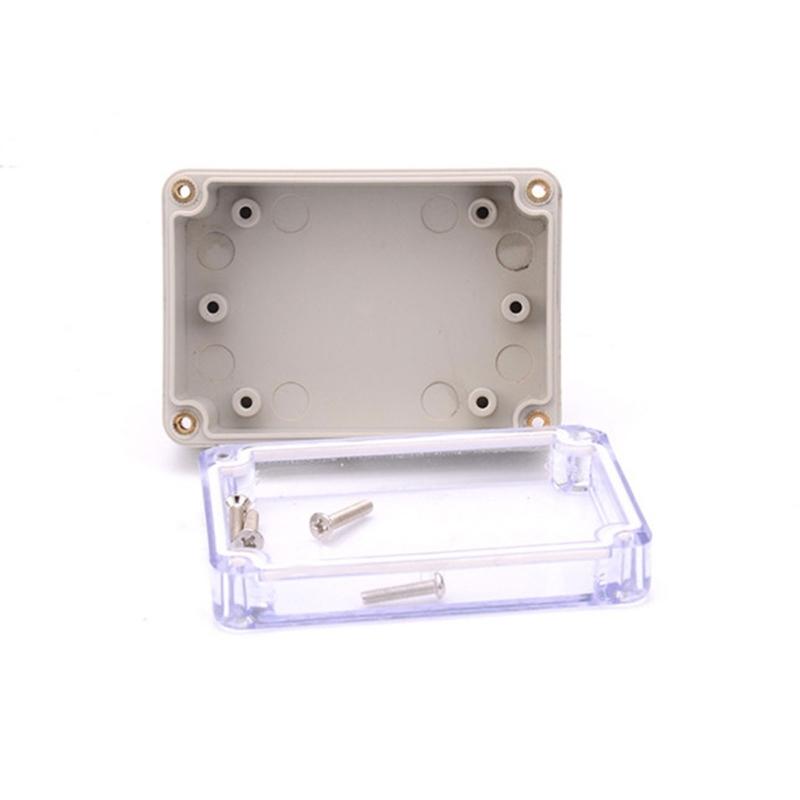 4pcs Weatherproof Junction Box Electronic Control Housing Plastic Box for Electrical connection In Home & Garden