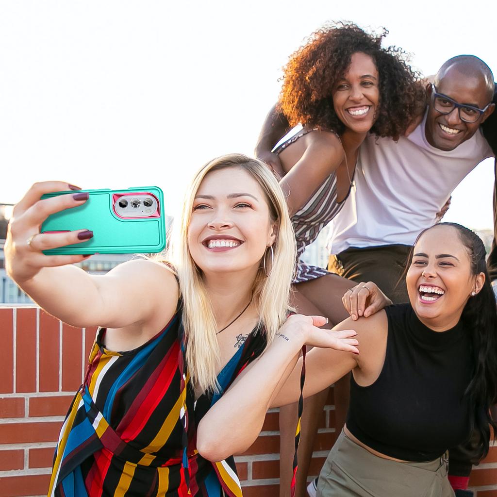 Drop Protection Stand Function Armor Case For Motorola Moto Edge 30 Pro Anti -Scratch Cell Phone Cover For Moto Edge 30 Pro Cases