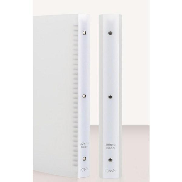 Папка-регистратор Mania PP 30 отверстий А4, прозрачная, 6 шт.
