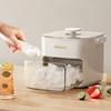 Портативная коробка для прессования кубиков льда, 48 ячеек, DIY-машина для изготовления шариков льда, прочная, с контейнером для хранения, контейнер для хранения шариков льда, охлаждение напитков