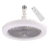 2 In 1 Silent Ceiling Fan Light with Remote Control Electric Cordless Fan Dimming Three Color Light for Home Living Room Bedroom
