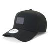 New Era 9FORTY A-Frame Woven Patch Cap, Black, Free Size, 940AF, Black