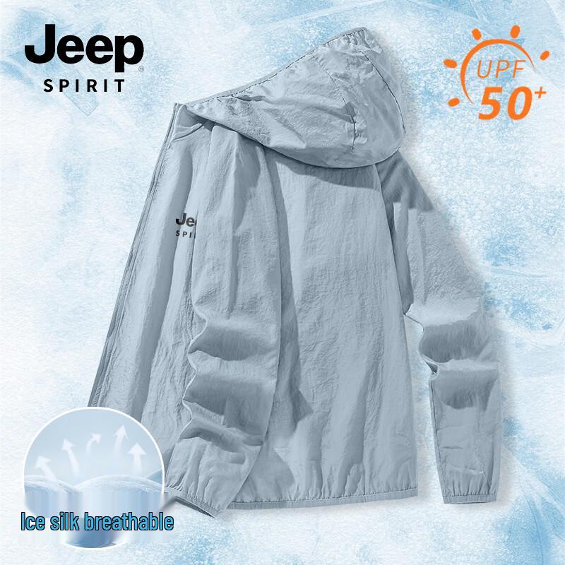 JEEP SPIRIT Мужская летняя дышащая куртка с защитой от солнца