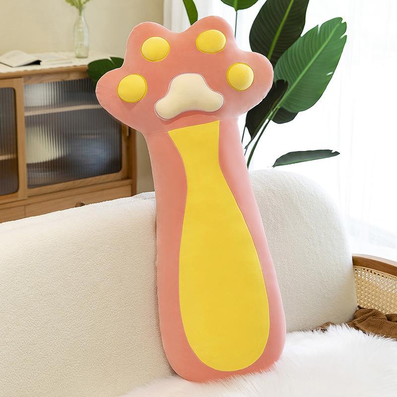 Cute Cat Claw Throw Pillow Plush Toy Girl Bed To Sleep with Large Throw Pillow Cute Home Decoration