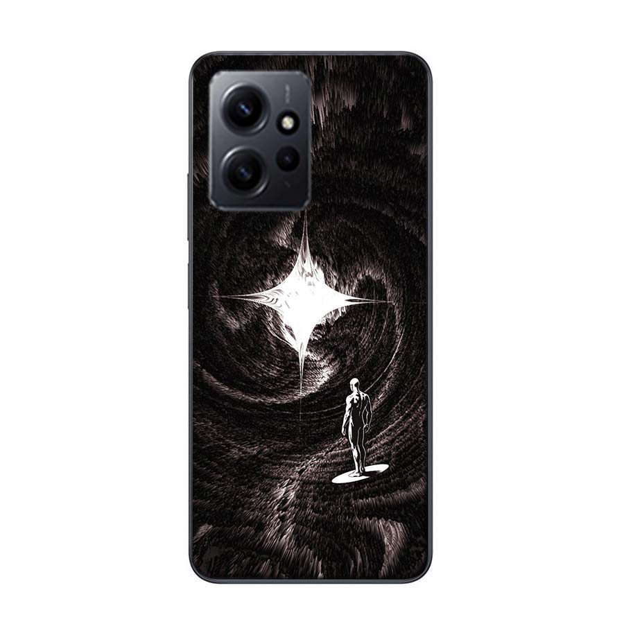 Silver Surfer Phone Case For Redmi Note 14 15 Pro 5G 13 12 Pro Plus 11 11T 11E 11S 10 Pro 10S 9 9S Cover Cell Clear TPU Capa Com