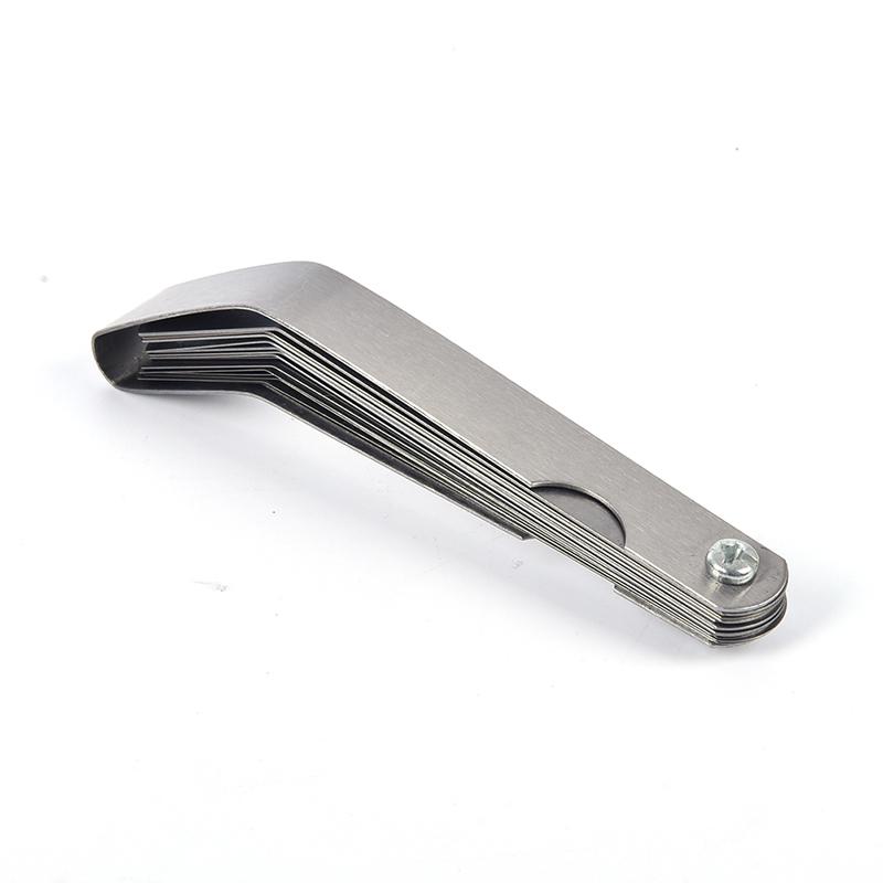 16 лезвий щуп метрический заполнитель зазоров 0.127-0.508 мм клапан калибр измерение