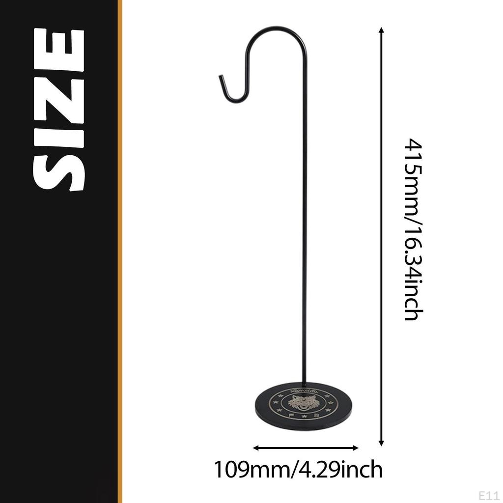 Desktop Wind Chime Holder Calligraphy Brush Hanger Decorative Hanging Stand for Living