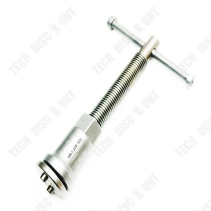 Brake Caliper Piston Retractor Kit - Tools - 12 Pieces - Steel - Universal - Car