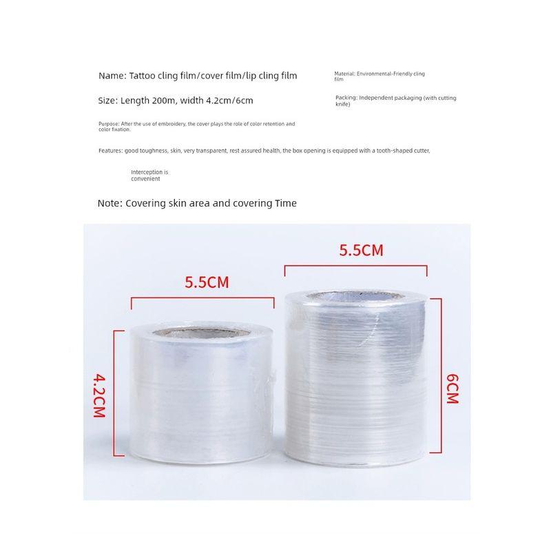 Semi-Permanent Mist Eyebrow Tools Suit Tattoo Embroidery Plastic Wrap