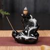 Buddha Hand Ceramic Backflow Incense Burner Aromatherapy Ornament