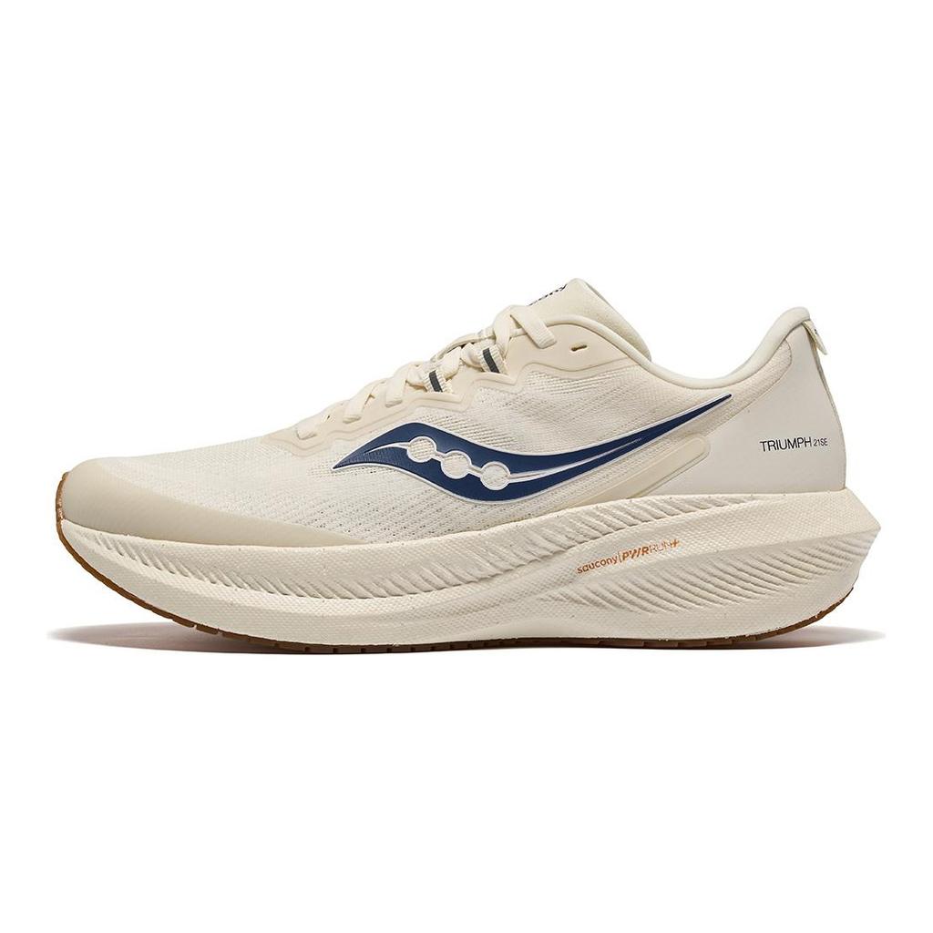 SAUCONY Triumph 21 SE Удобные Универсальные Нескользящие Прочные Низкие Повседневные Кроссовки Унисекс Бежевый S28273-2