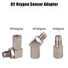 Car Accessories Universal O2 Oxygen Sensor Spacer O2 Oxygen Sensor Extender 90 Degree or 45 Degree O2 Bung Extension Catalytic Converter