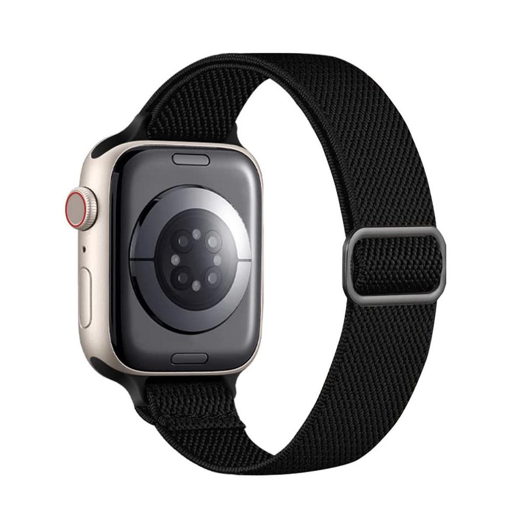 Женский нейлоновый эластичный ремешок для Apple Watch SE87654 - Подходит для маленького запястья, ремешок Ultra