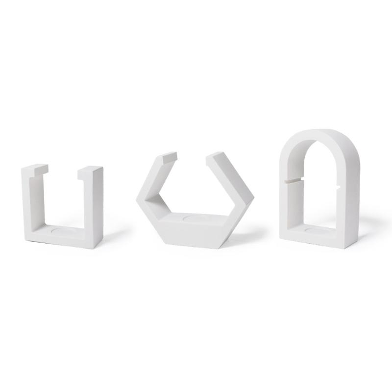 Candle Holder Mold, Irregular Shape Candlestick Molds for DIY Candle Holder Candlestick Christmas Gift Home Decor