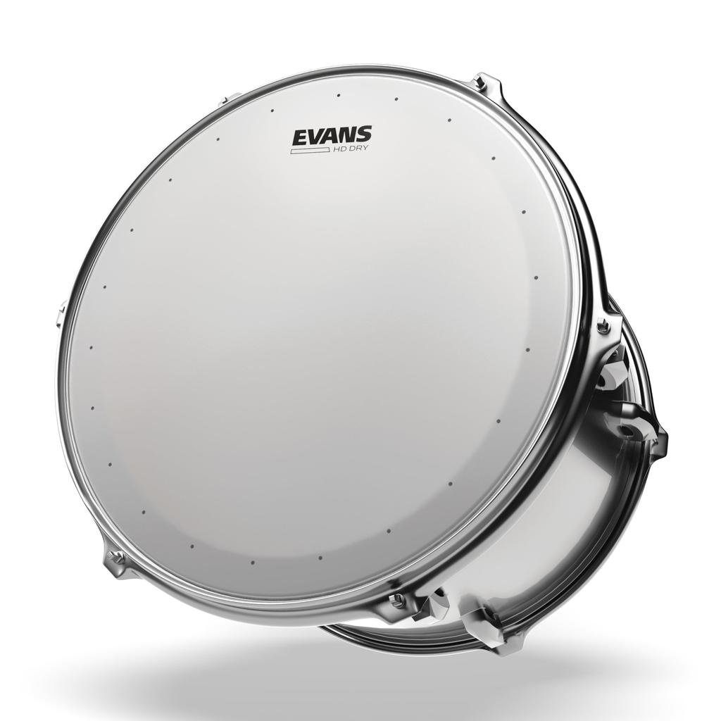 EVANS B10HDD Heavy Duty Dry Coated Drumhead 2mil 10" (2-ply, 5mil+7.5mil / Ring)