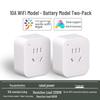 Умная WiFi розетка Mijia: Управляемый голосом, с дистанционным таймером, сетевой фильтр на 16А