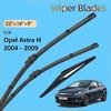 3x Передние и задние щетки стеклоочистителя для Opel Astra H GTC 3-дверный Для Saturn Chevrolet Holden Vauxhall Astra Chevy Vectra 2004 - 2009 Запчасти