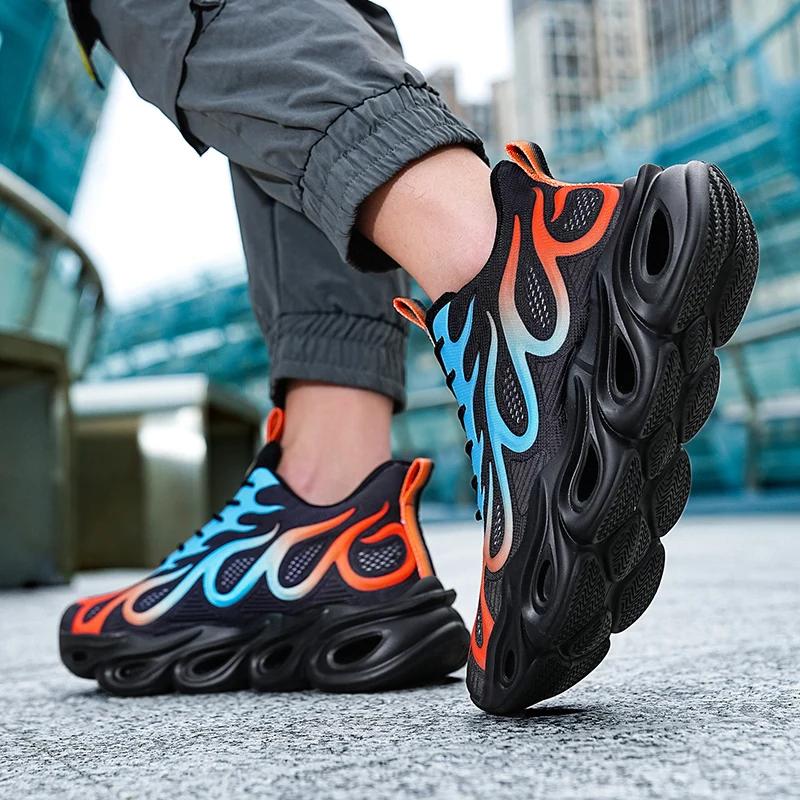 Мужская обувь Кроссовки Мужские теннисные туфли Роскошные мужские повседневные кроссовки для бега Дышащие модные мокасины Кроссовки для мужчин