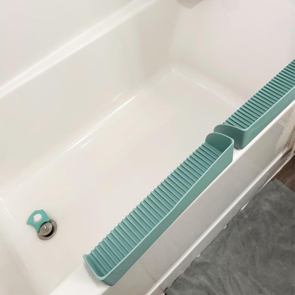 Поддон-брызговик для ванны Aqua Tub Боковой поддон-брызговик для ванны для малышей, чтобы пол в ванной оставался сухим и аккуратным